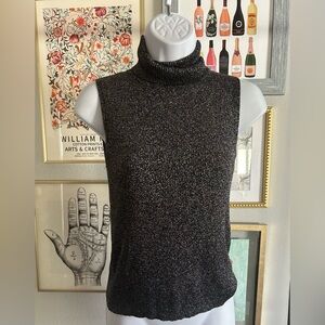 Sparkling Grey/Black Petite Sophisticate Tank